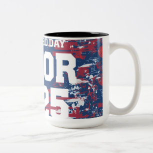 Tasse 2 Couleurs Fête du Travail - Cadeau spécial pour Maman & Papa