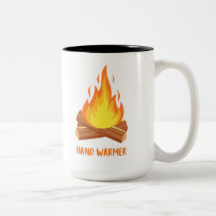 Tasse 2 Couleurs Feu de camp de Warmer Main