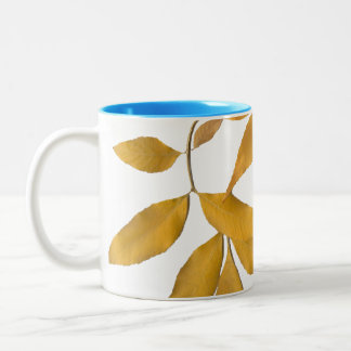 Tasse 2 Couleurs Feuille d'or