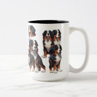 Fiche de caractère illustrée du chien de montagne 
