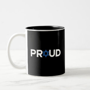 Tasse 2 Couleurs Fière fête juive hébraïque Fier juif religieux 