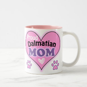 Tasse 2 Couleurs Fière maman dalmate