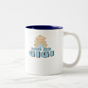 Tasse 2 Couleurs Fière nouvelle GIGI Bébé Garçon