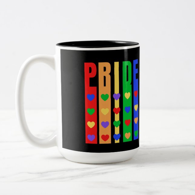 Tasse 2 Couleurs Fierté (Gauche)