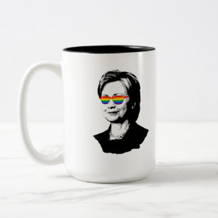 Tasse 2 Couleurs Fierté Hillary Clinton
