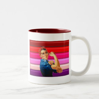 Tasse 2 Couleurs Fierté lesbienne