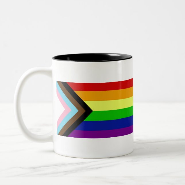 Tasse 2 Couleurs Fierté LGBTQ+ (Gauche)