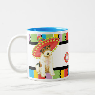 Tasse 2 Couleurs Fiesta Wire Fox Terrier