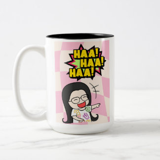 Tasse 2 Couleurs fille burla