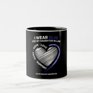 Tasse 2 Couleurs Fille Colorectal En Droit Sensibilisation Colon