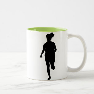 Tasse 2 Couleurs Fille courante fraîche