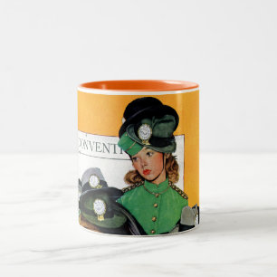 Tasse 2 Couleurs Fille de Hatcheck