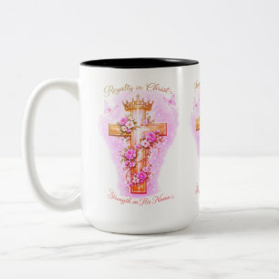 Tasse 2 Couleurs Fille du Roi - Royauté en Christ