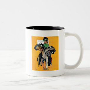 Tasse 2 Couleurs Fille Hatcheck