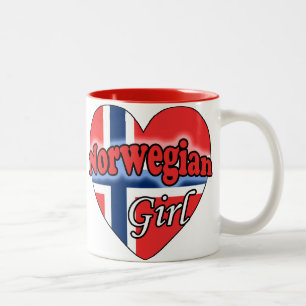 Tasse 2 Couleurs Fille norvégienne