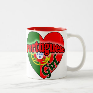 Tasse 2 Couleurs Fille portugaise