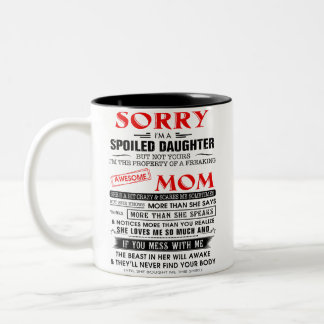 Tasse 2 Couleurs Fille pourrie