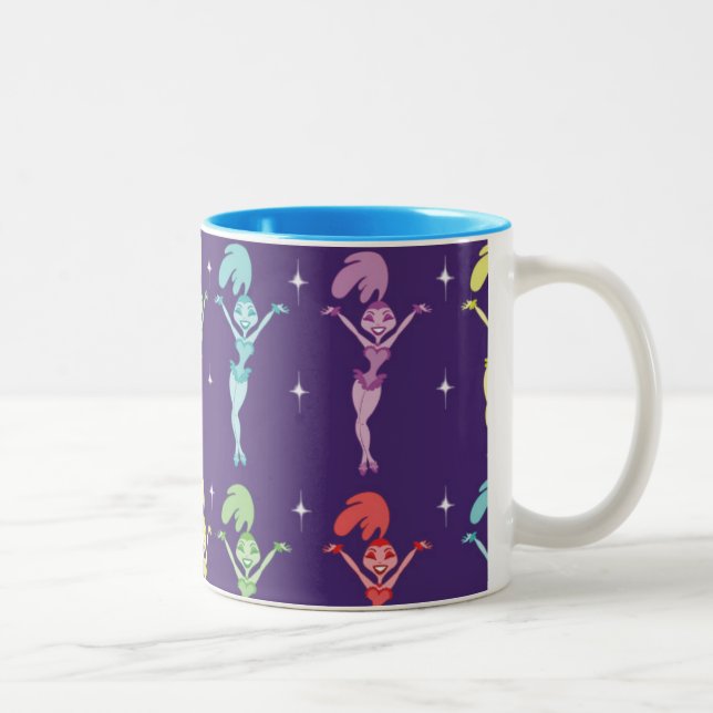 Tasse 2 Couleurs Filles de scène (Droit)