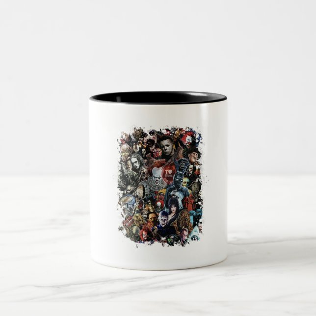 Tasse 2 Couleurs Films d'horreur (Centre)