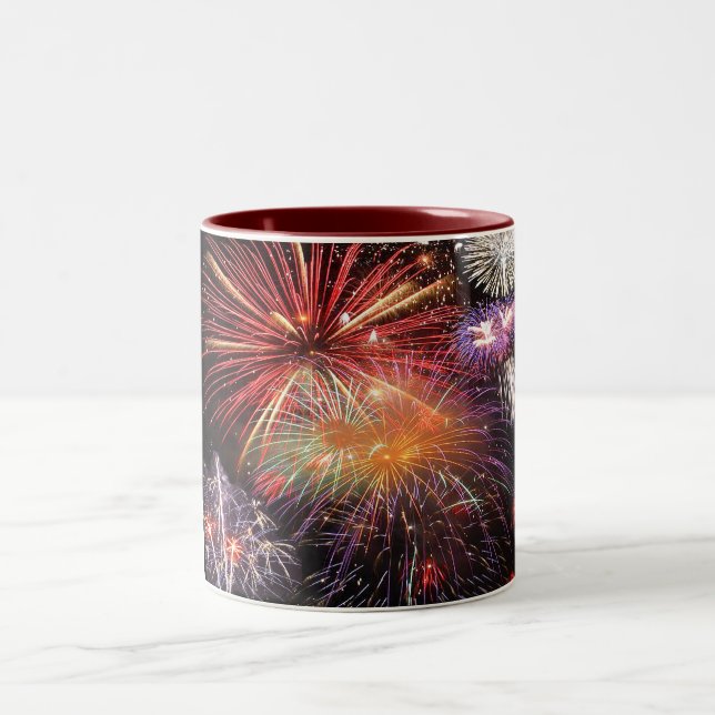 Tasse 2 Couleurs Finale Fireworks (Centre)