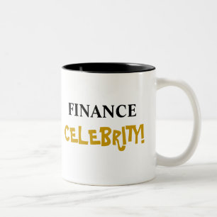 Tasse 2 Couleurs Finance Celebrity Ajouter votre nom Félicitations