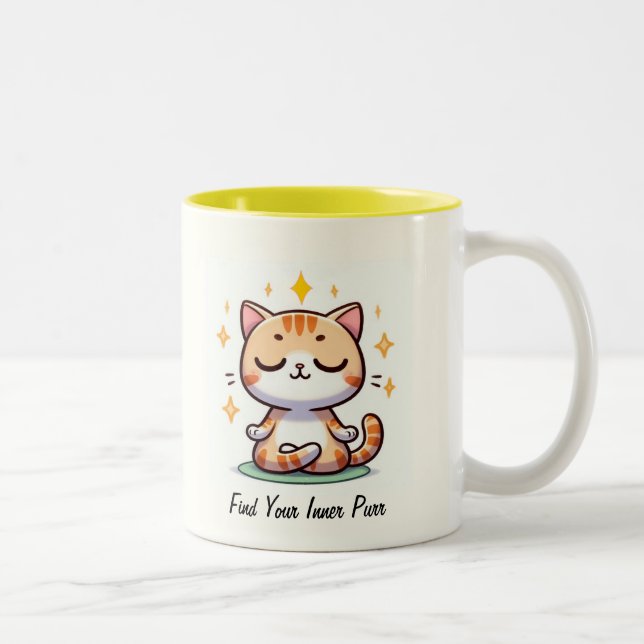 Tasse 2 Couleurs Find Your Inner Purr (Droit)