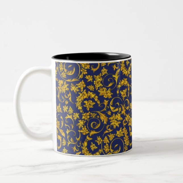Tasse 2 Couleurs Fioritures florentines italiennes (Gauche)