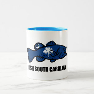 Tasse 2 Couleurs Fish South Carolina