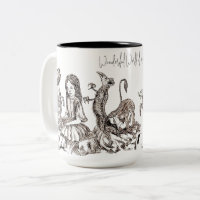 Flamant de Croquet de la Reine | Art Vintage Alice