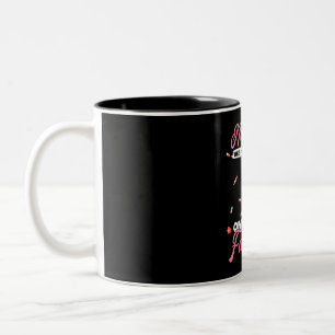 Tasse 2 Couleurs Flamant rose Infirmière comme infirmière normale