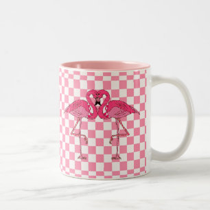 Tasse 2 Couleurs Flamants roses
