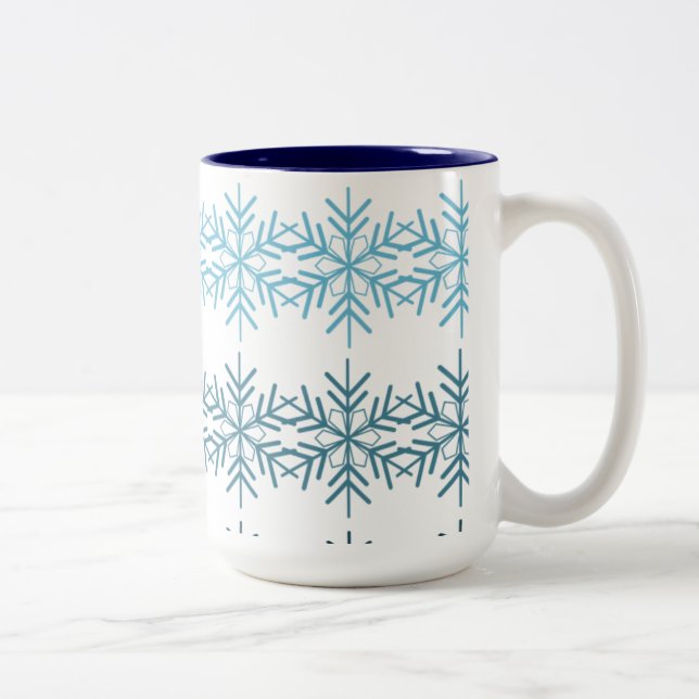 Tasse 2 Couleurs Flambeaux d'hiver (Droit)