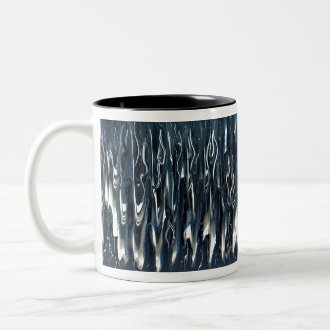 Tasse 2 Couleurs Flame bleue cool (Gauche)