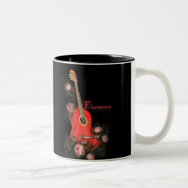 Tasse 2 Couleurs Flamenco - Café, Thé, Mug, Coupe (Droit)