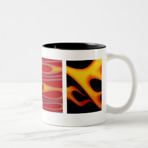 Tasse 2 Couleurs Flames