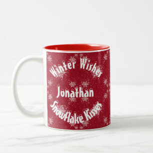 Tasse 2 Couleurs Flèches blanches sur le rouge traditionnel