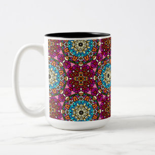 Tasse 2 Couleurs Fleur de pouvoir Jardin Groovy