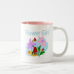 Tasse 2 Couleurs Fleur fille