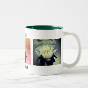 Tasse 2 Couleurs Fleur Lotus Lotus Lily Eau Personnalisé