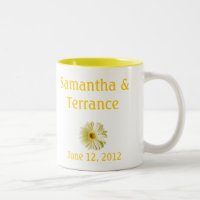 Fleur marguerite blanche personnalisable