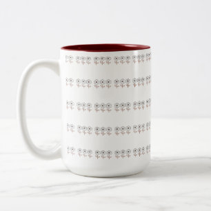 Tasse 2 Couleurs Fleur minimaliste d'été du printemps