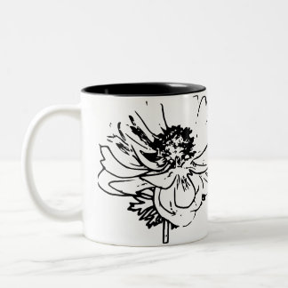 Tasse 2 Couleurs Fleur naturel