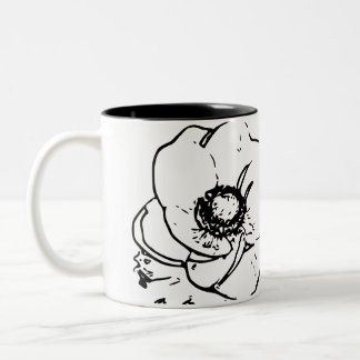 Tasse 2 Couleurs Fleur naturel
