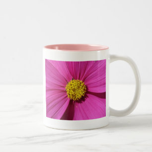 Tasse 2 Couleurs Fleur rose
