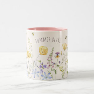 Tasse 2 Couleurs Fleur sauvage, Summer Bliss