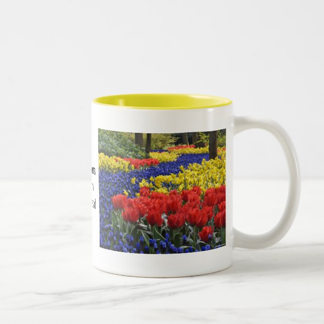 Tasse 2 Couleurs Fleurs de Hollande, Keukenhof (Droit)