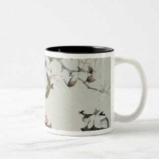 Tasse 2 Couleurs Fleurs de ressort