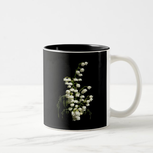 Tasse 2 Couleurs Fleurs du muguet (Droit)