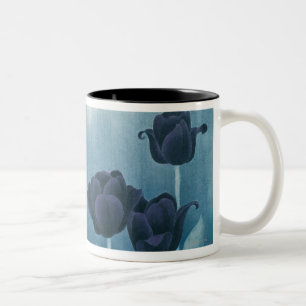 Tasse 2 Couleurs Fleurs foncées