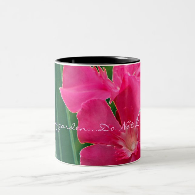 Tasse 2 Couleurs Fleurs roses (Centre)